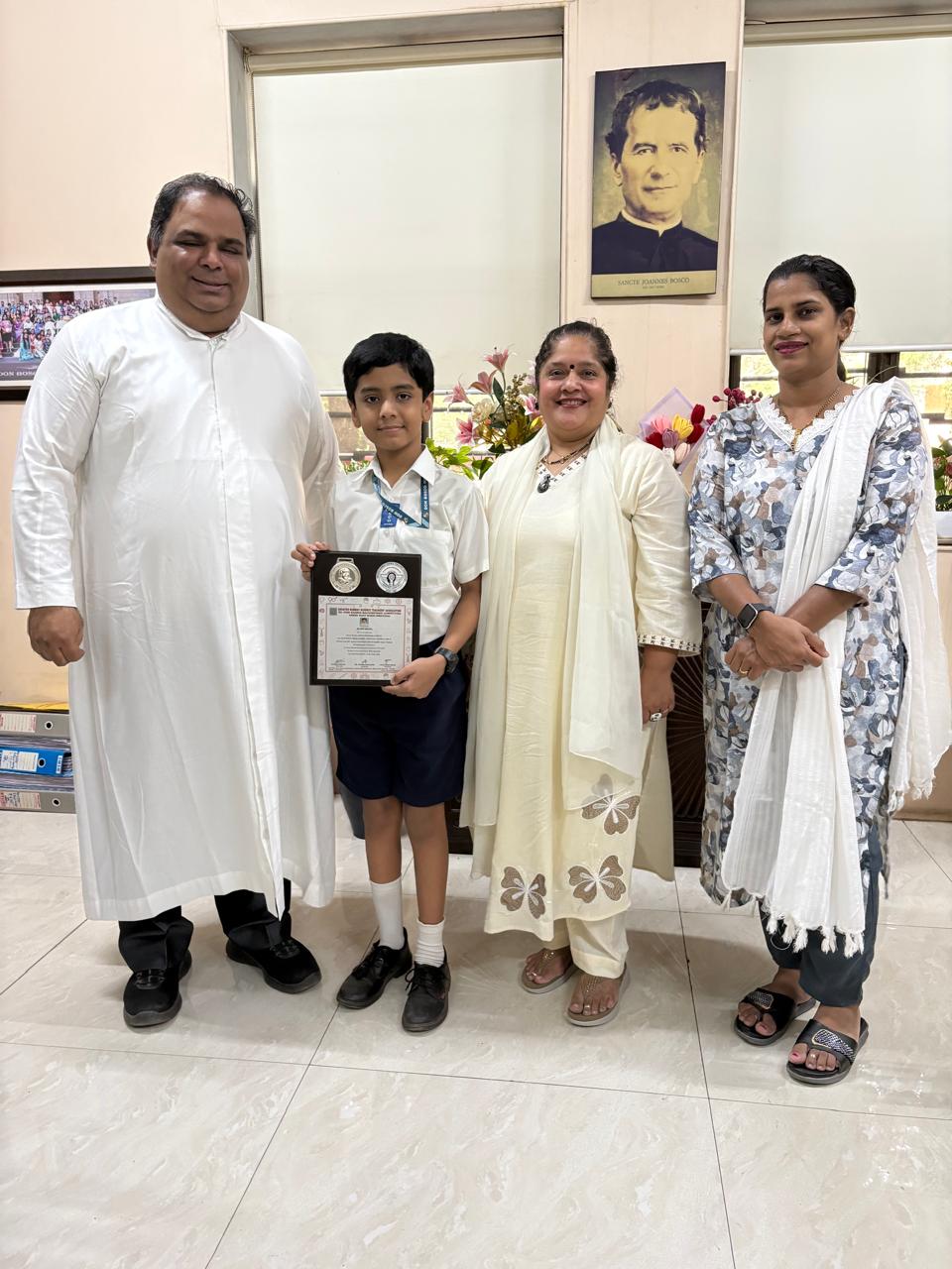 Celebrating Excellence: Aditya Sawant Wins Silver in Dr. Homi Bhabha Balvaidnyanik Competition 2025–26